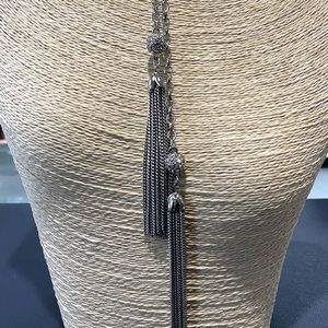 ✨GUESS silver-tone elegant Tassel Lariat Necklace✨